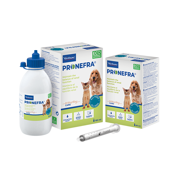Virbac Pronefra サプリメント 60mL Pronefra helping to maintain renal health| Virbac